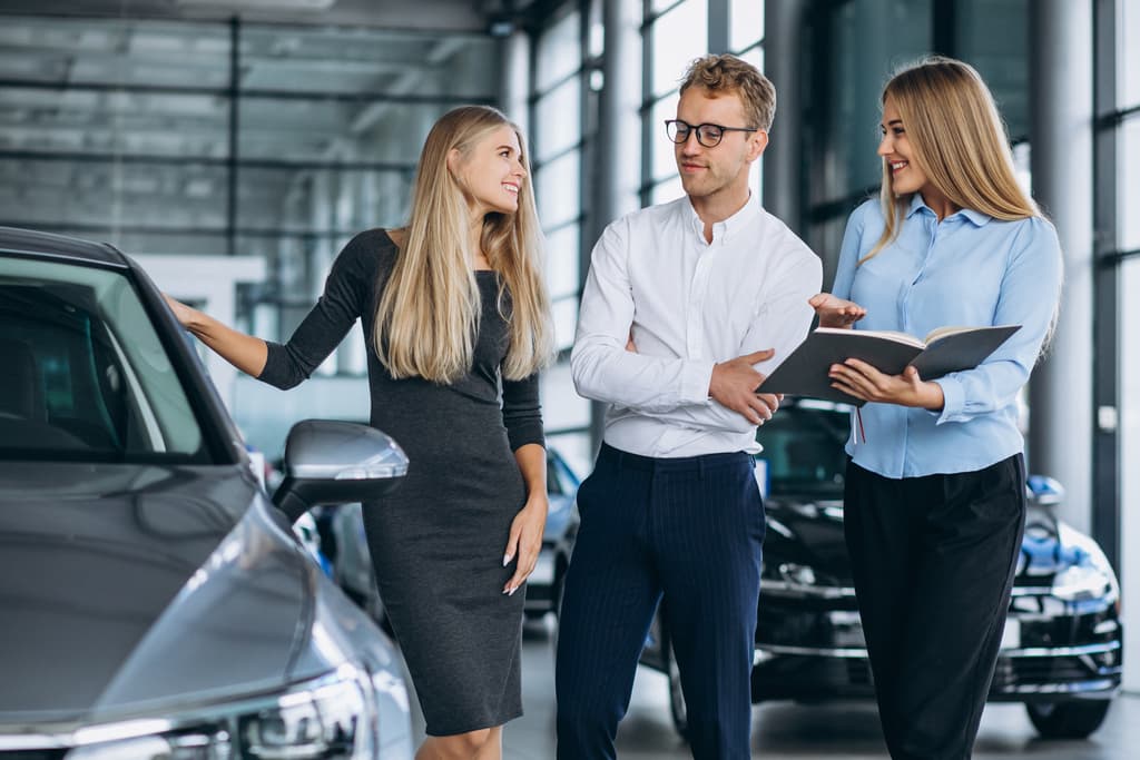 Family in business discussion